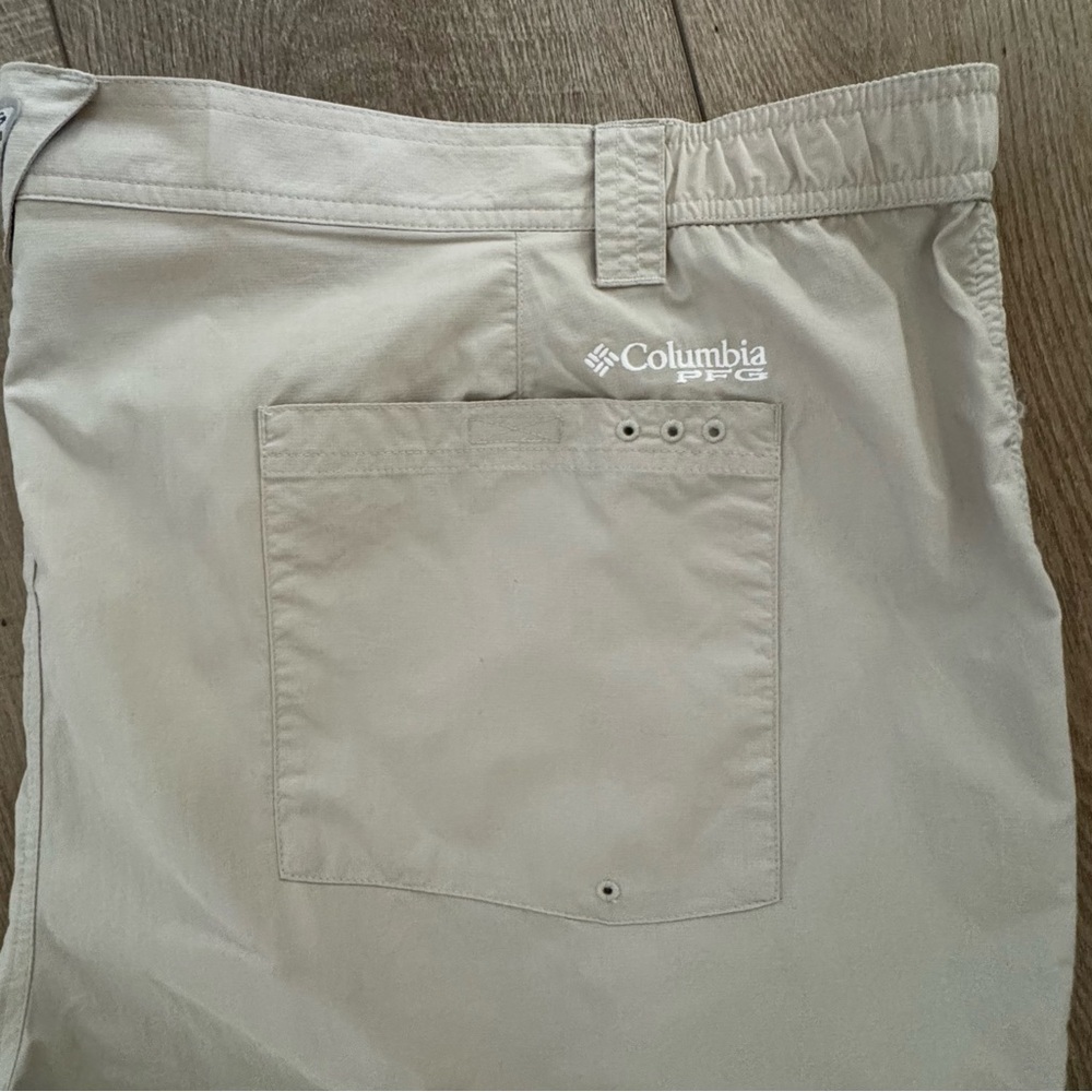 Men’s‎ Plus Size Beige Convertible Omni Shade Moisture Wicking Nylon Pants 54x30 - Picture 7 of 10
